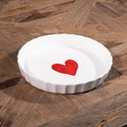 Tortiera in gres "Cuore" - Simple Day