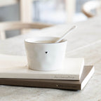 Ciotolina bianca cuore - Bastion Collection