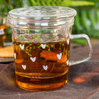 Mug con Infusore "Cuori" - Simple Day