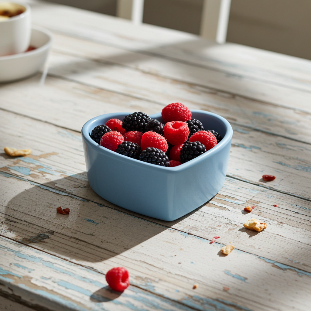 Light Blue Heart Cup - Luxe Lodge